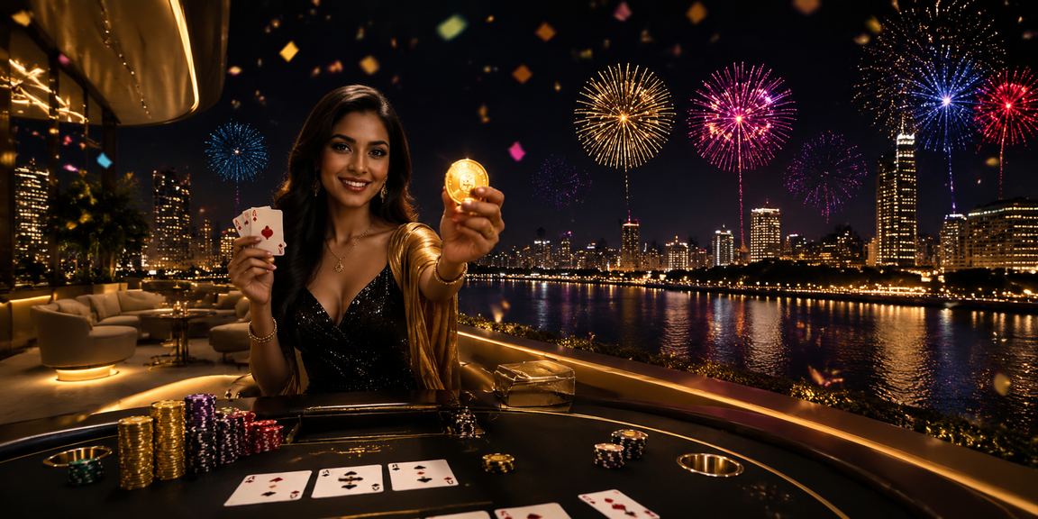 Live Casino chips and table